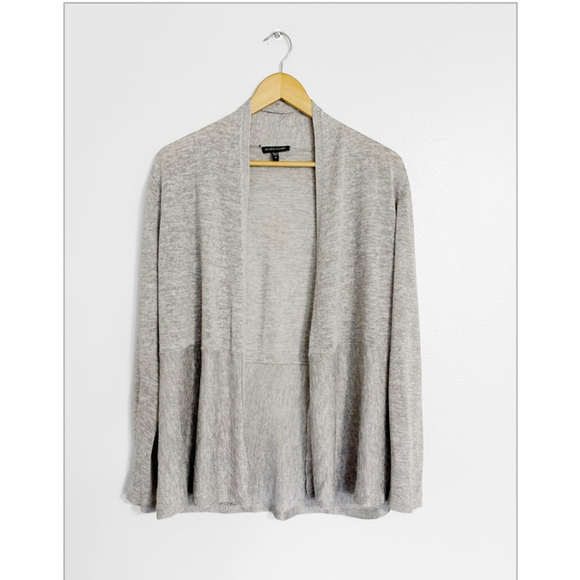 Eileen Fisher Sweaters - Eileen Fisher Linen Blend Open Cardigan